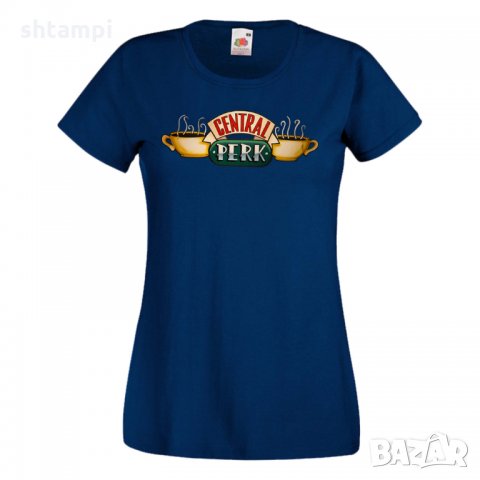 Дамска тениска central perk friends, снимка 4 - Тениски - 33028682