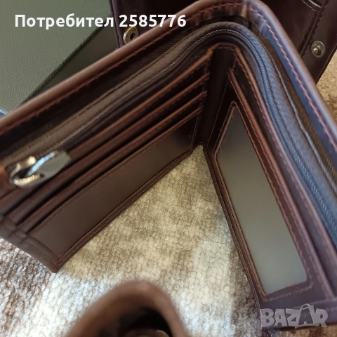 Кожени портфейли , снимка 5 - Портфейли, портмонета - 53467624