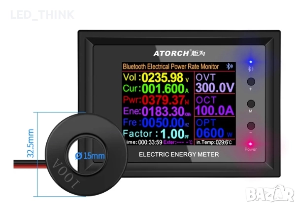 Електромер AT24CB + bluetooth, снимка 14 - Друга електроника - 52638628