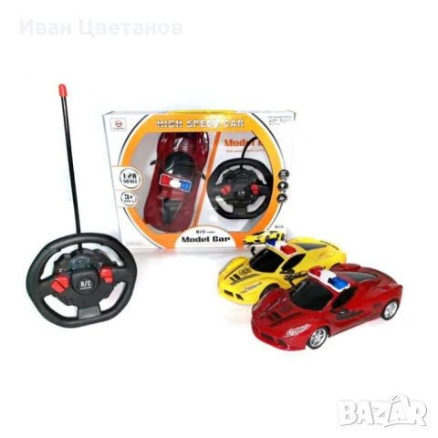 Полицейска кола с дистанционно управление – Висока скорост и много забавление