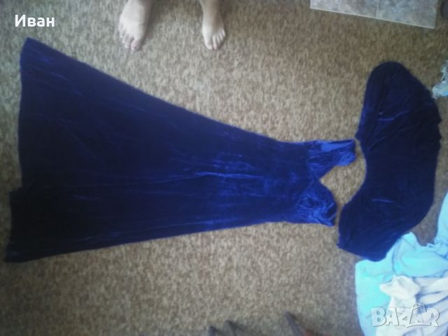  ретро рокля с наметало , снимка 2 - Други ценни предмети - 26229499