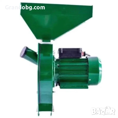 Немска Професионална Фуражомелка 3.8kW WerkBull Ярмомелка + 4 сита, снимка 3 - Други - 52174746