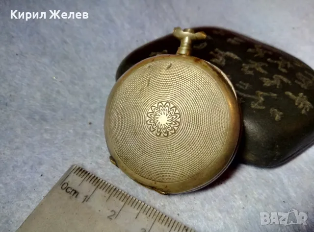 ПОСРЕБРЕН КОРПУС с КРАСИВО ОРНАМЕНТИРАН ЗАДЕН КАПАК от СТАР ШВЕЙЦАРСКИ ДЖОБЕН ЧАСОВНИК 49363, снимка 10 - Антикварни и старинни предмети - 48609738