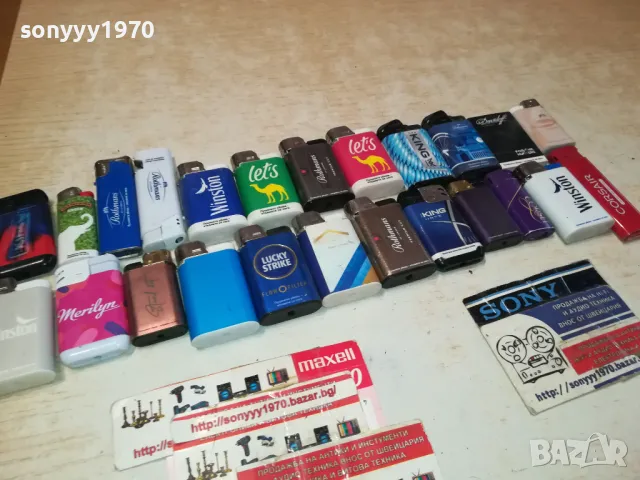 LUCKY STRIKE CAMEL И ДР ЗАПАЛКИ ЗА КОЛЕКЦИЯ 0112241151, снимка 8 - Колекции - 48174033