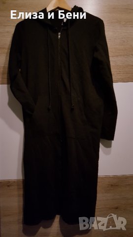 H&M дълъг суичер наметка готик дарк, снимка 1