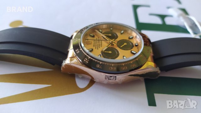 Rolex Cosmograph Daytona Gold Ceramic 40mm Automatic 116518LN клас 6А+, снимка 6 - Мъжки - 33308834