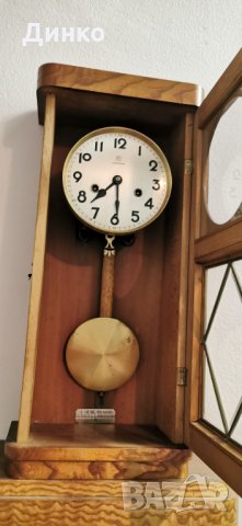 Немски стенен часовник Юнгханс., снимка 3 - Антикварни и старинни предмети - 28791020