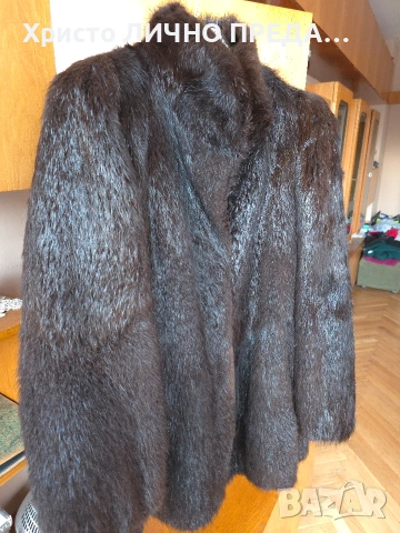 Дамско луксозно палто естествен косъм, снимка 3 - Палта, манта - 53398870