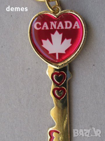 Метален ключодържател-ключ от Канада-серия- 21, снимка 7 - Други - 26997560
