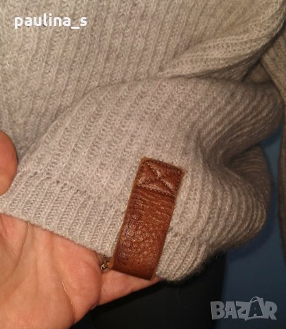 Мериносов брандов пуловер "MoskoW"® / голям размер , снимка 6 - Блузи с дълъг ръкав и пуловери - 28039784