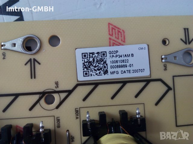 Захранване Power Supply Board G02P / AP-P341AM B / SONY 65XH9505, снимка 2 - Части и Платки - 37592332