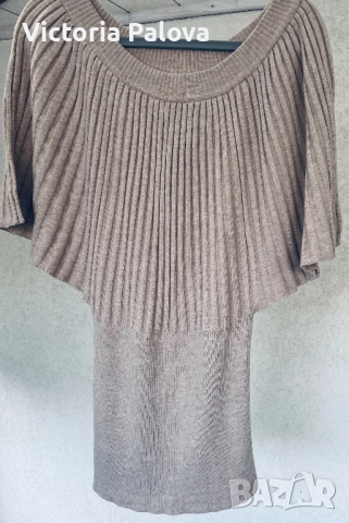 Разкошна френска блуза вълна кашмир, снимка 7 - Блузи с дълъг ръкав и пуловери - 51655677