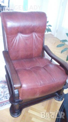 Продавам кожена гарнитура, снимка 5 - Други стоки за дома - 28909417