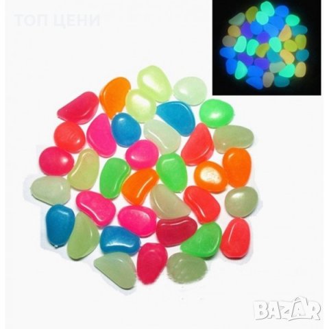 Светещи LED декоративни камъчета, снимка 2 - Други - 28782606