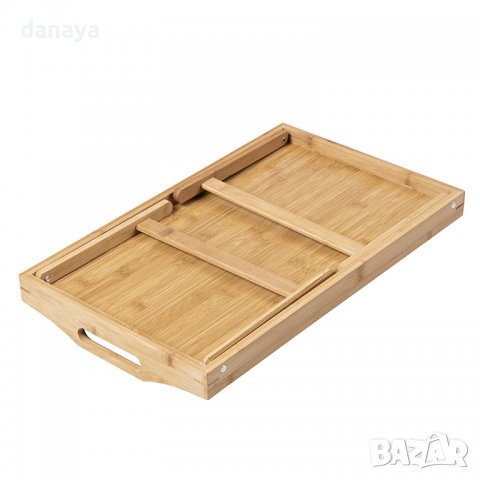 1663 Сгъваема маса за закуска в леглото поднос, снимка 5 - Маси - 38614101