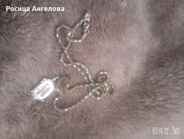 Сребърен синджир с със костенурка сребърен амулет носещ щастие костенурка 🐢, снимка 5 - Колиета, медальони, синджири - 51481473