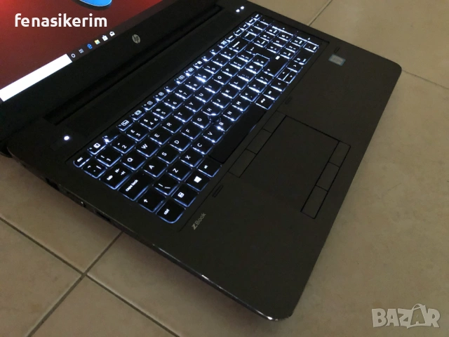 15.6' Full HD IPS i7-6820HQ HP Zbook G3 16GB DDR4/128GB NVMe+500GB/Quadro M1000M/Бат 4ч, снимка 5 - Лаптопи за работа - 53259717