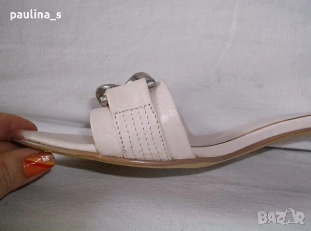 Два различни чифта / Винтидж! Летни чехли / Гръцки и испански "Emilio Garcia" / Естествена кожа , снимка 11 - Чехли - 29360171