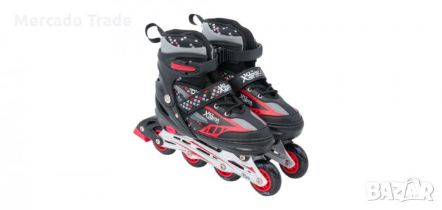 Ролери, черно-червено