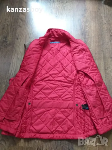 Polo Ralph Lauren Equestrian Vest Suede Trim White Quilted Full Zip - страхотен дамски елек ХЛ, снимка 7 - Елеци - 48359726