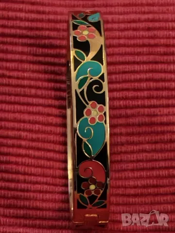 Дамска емайлирана гривна от титаниева стомана. , снимка 8 - Гривни - 50323102