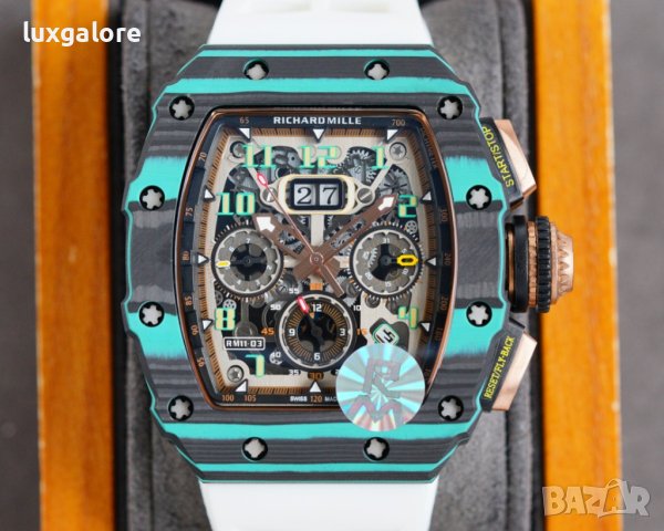Мъжки часовник Richard Mille RM11-03 McLaren с автоматичен механизъм, снимка 4 - Мъжки - 40249697