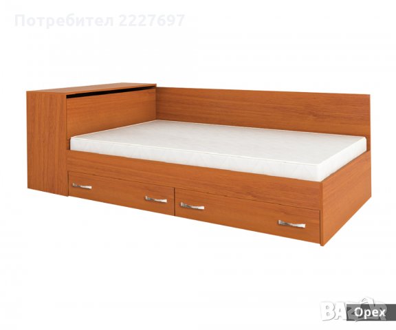 Легло Анди 120/190 , снимка 3 - Спални и легла - 33540361