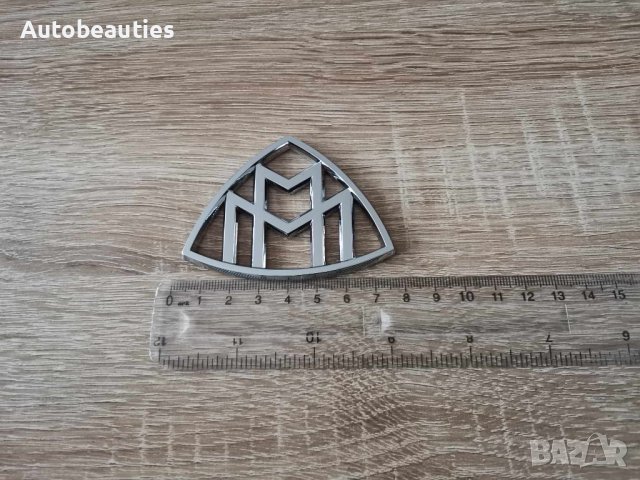 Майбах Maybach сребриста странична емблема, снимка 3 - Аксесоари и консумативи - 43868533