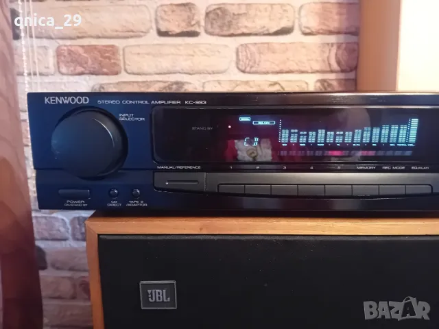 Kenwood KC - 993 Предусилвател, снимка 3 - Ресийвъри, усилватели, смесителни пултове - 49266916