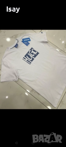 Мъжка тениска ХУГО БОСС 3ХЛ последен размер , снимка 2 - Тениски - 52330147