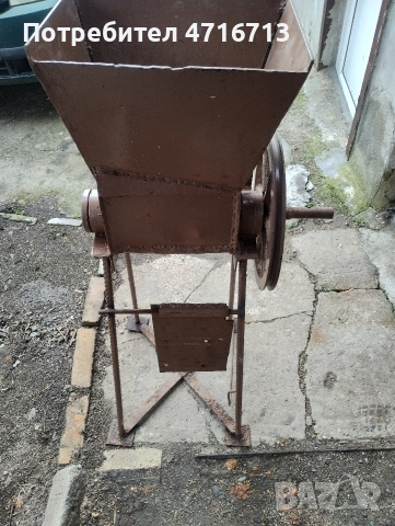 Машина за мелене на ябълки дюли и др.без двигател , снимка 3 - Други машини и части - 53439774