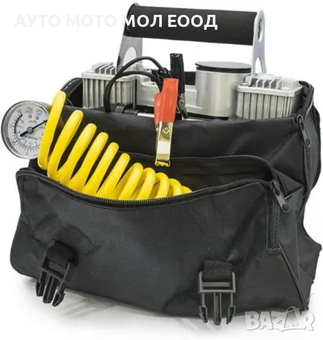 Автомобилен Метален Компресор 2 цилиндъра 12V, снимка 3 - Аксесоари и консумативи - 48261107