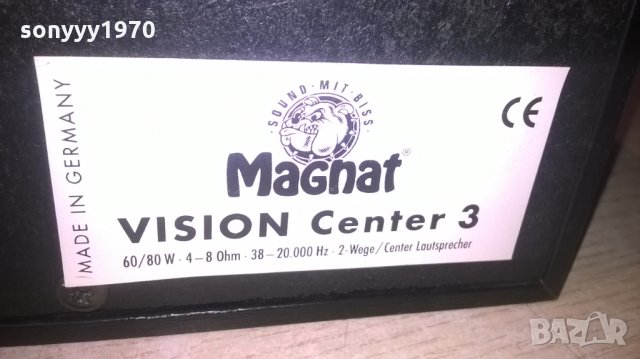 MAGNAT VISION CENTER 3-GERMANYВНОС ШВЕЦИЯ, снимка 11 - Тонколони - 27607057