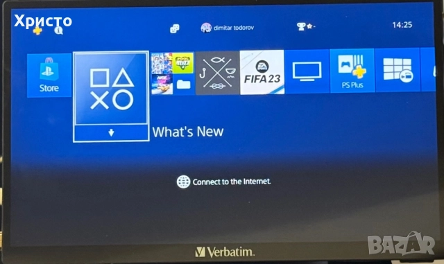 Конзола Sony Playstation 4 Slim (PS4), 500 GB, Черен + 2 геймпада и игра, снимка 3 - PlayStation конзоли - 52644253