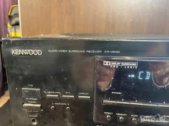 Ресийвър Kenwood kr-v8090, снимка 2 - Ресийвъри, усилватели, смесителни пултове - 50360159