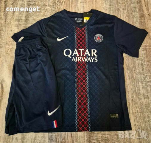 Екипи BARCELONA, PSG Nike с ИМЕ и НОМЕР! Или на ОТБОР по ТВОЙ избор!, снимка 5 - Детски комплекти - 53440565