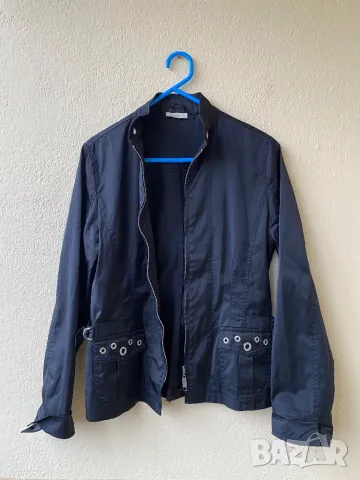 Късо тънко сатен яке - REFLEX, снимка 2 - Якета - 50437137