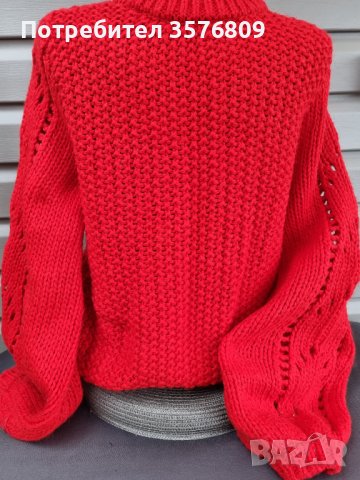 Вълнен пуловер , снимка 2 - Блузи с дълъг ръкав и пуловери - 38978348
