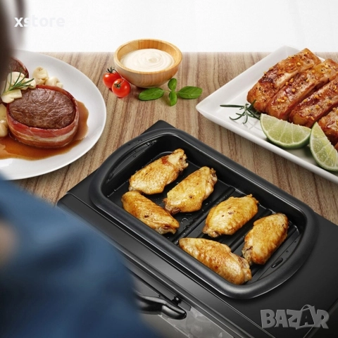 Многофункционална Печка, тостер фурна и кафемашина – 3в1 , снимка 3 - Печки, фурни - 52695044