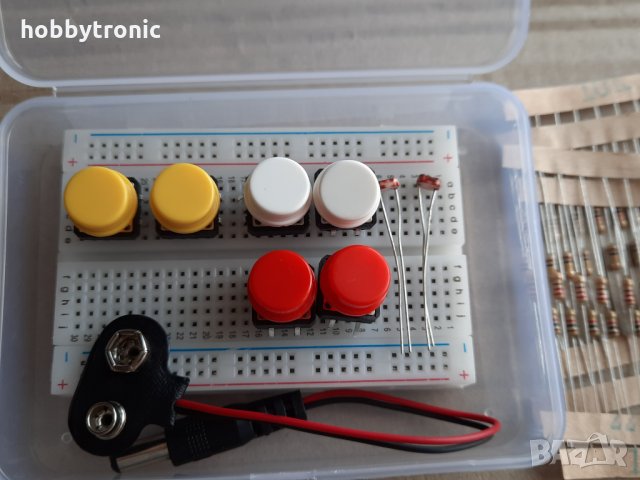 Arduino mini kit за макетиране с кутия 
