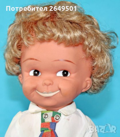 Немска кукла DDR ГДР VEB Spielwaren Schalkau 1970те, снимка 7 - Колекции - 33498702