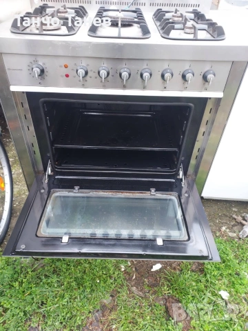 Готварска печка с газови котлони , снимка 3 - Печки, фурни - 53541059