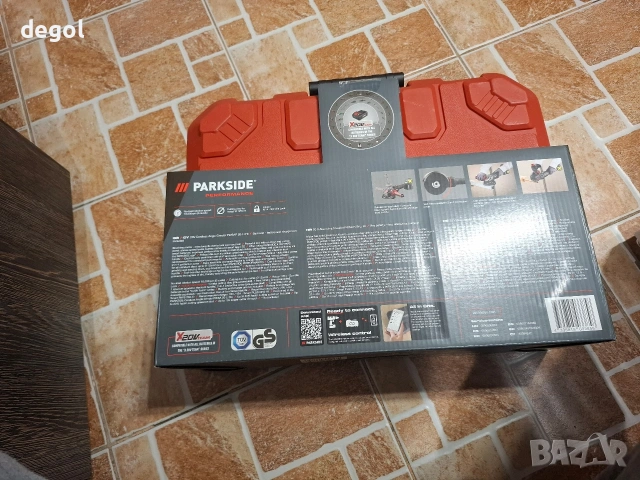 Акумулаторен Ъглошлайф Parkside Performance 20V Ф125мм, снимка 2 - Ъглошлайфи - 53257899