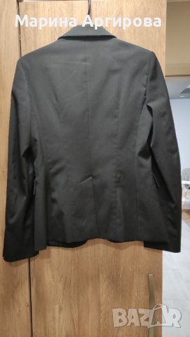 Дамско черно сако ,размер 42 , снимка 3 - Сака - 40071891