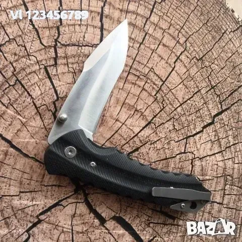 Сгъваем джобен нож Knives с клипс и калъф 90x215, снимка 4 - Ножове - 50854206