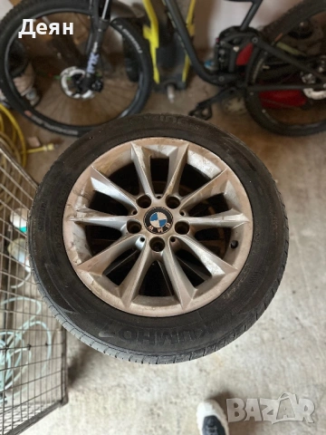 4 Джанти с гуми BMW БМВ Style 411 16 цола за F20 e87 e88 e81 e36 e46, снимка 2 - Гуми и джанти - 53385959