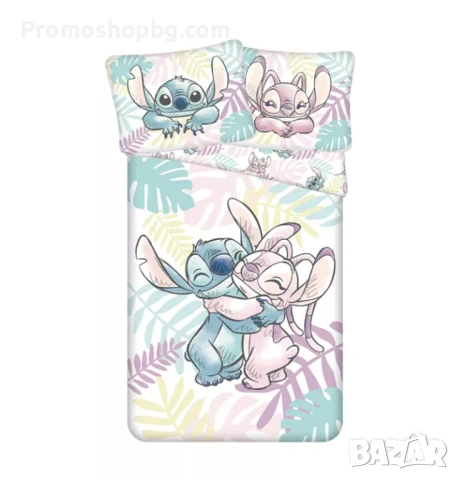 Спален комплект Лило и Стич, 100% памук, 2 части, 140x200 см