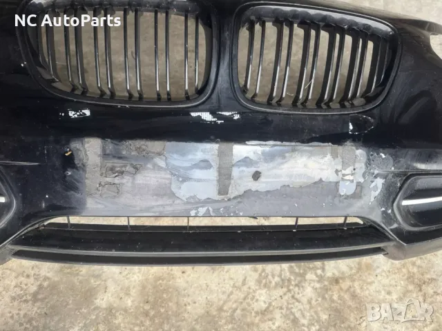 Предна броня черна ОРИГИНАЛНА за BMW БМВ 1 серия F20 F21 Sport 7272568 2014, снимка 3 - Части - 48296341