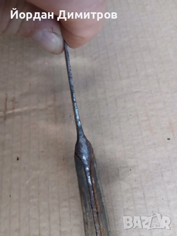 СТАРИ КОВАНИ НОЖОВЕ , снимка 4 - Антикварни и старинни предмети - 52957887