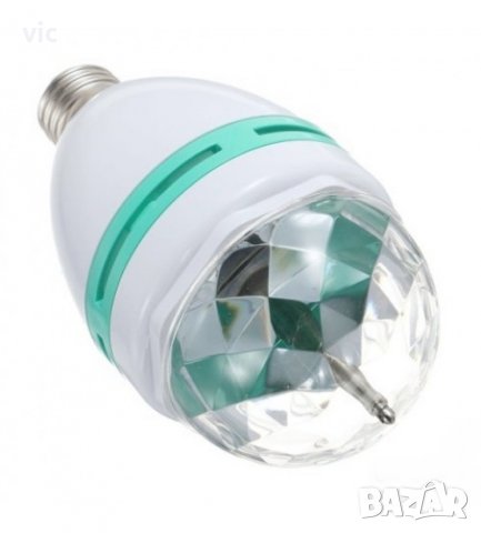 Диско лампа многоцветна LED, снимка 4 - Лед осветление - 27232490